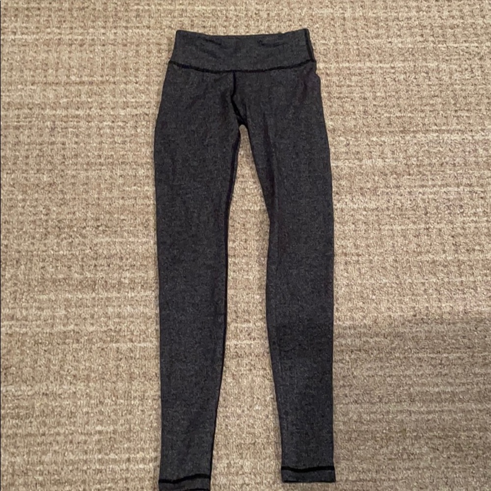 LULULEMON WUNDER UNDER HERRINGBONE LEGGING